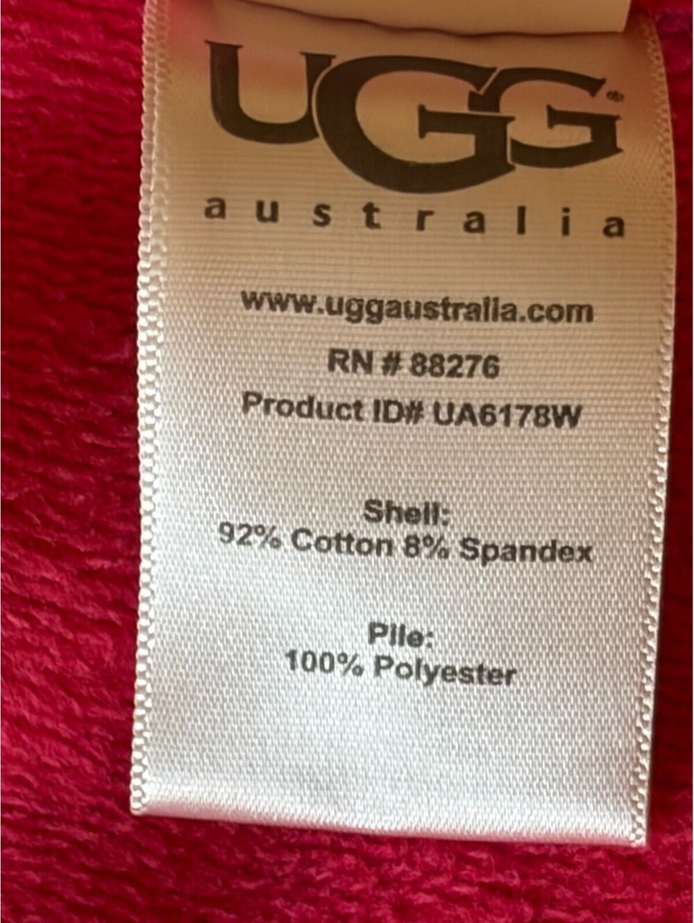 UGG Red/Pink Robe/Jacket - Picture 8 of 9
